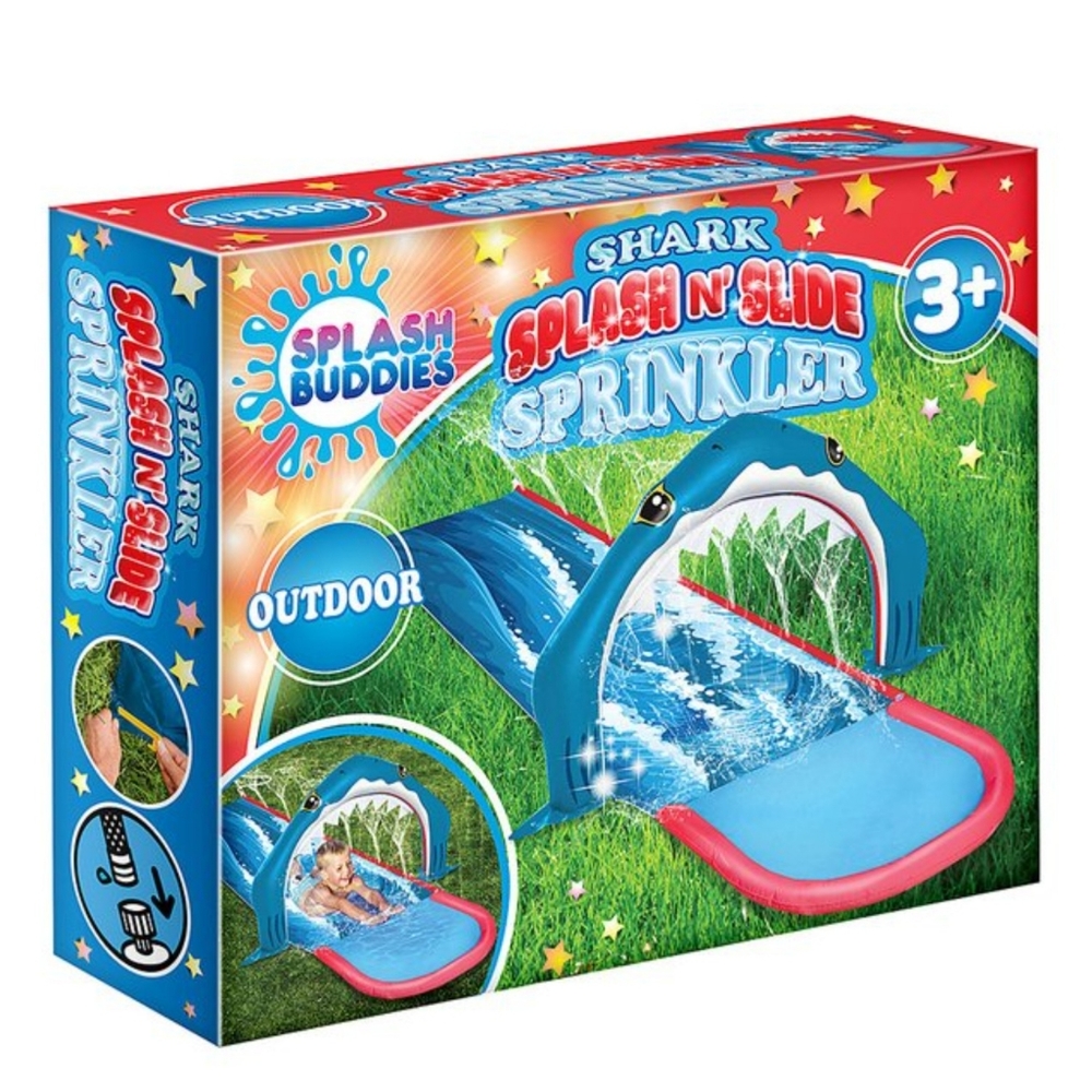 Shark splash n slide